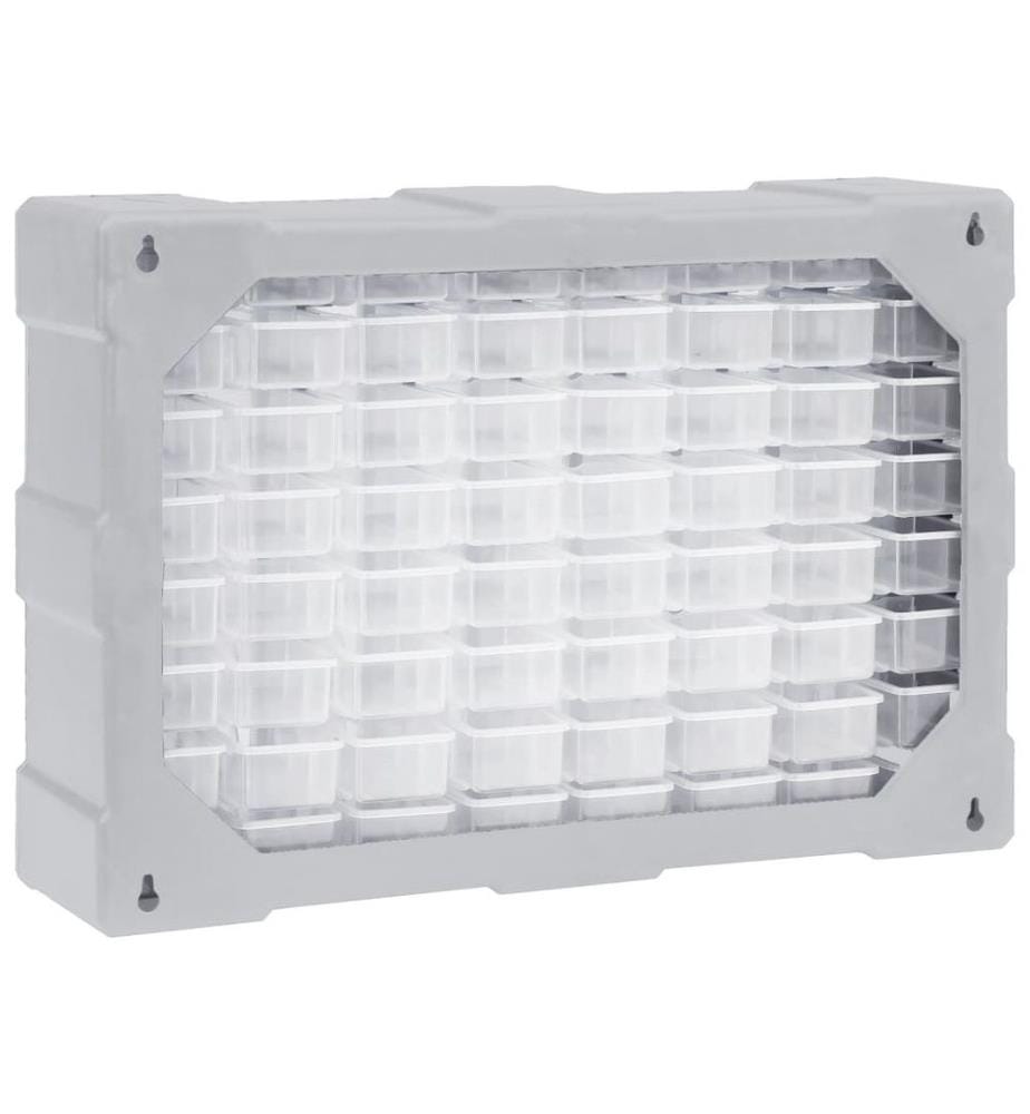 Multi-Schubladen-Organizer mit 64 Schubladen 52x16x37,5 cm