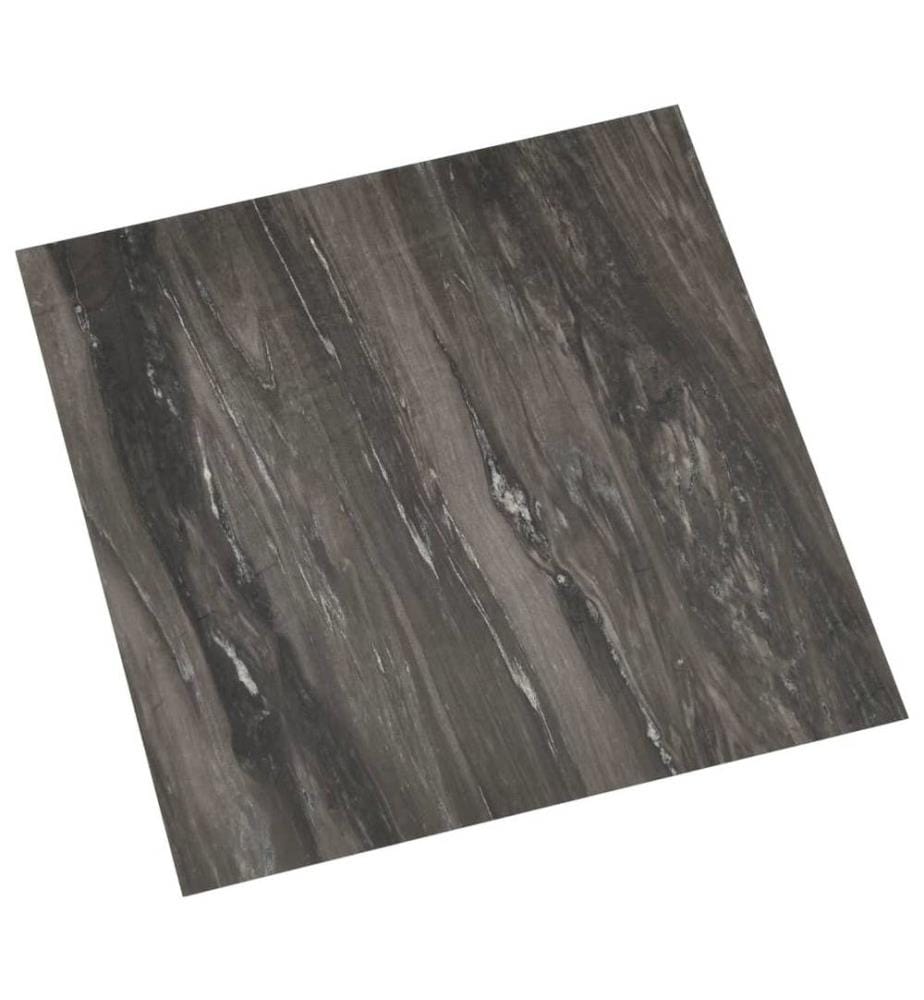 PVC-Fliesen Selbstklebend 20 Stk. 1,86 m² Dunkelgrau