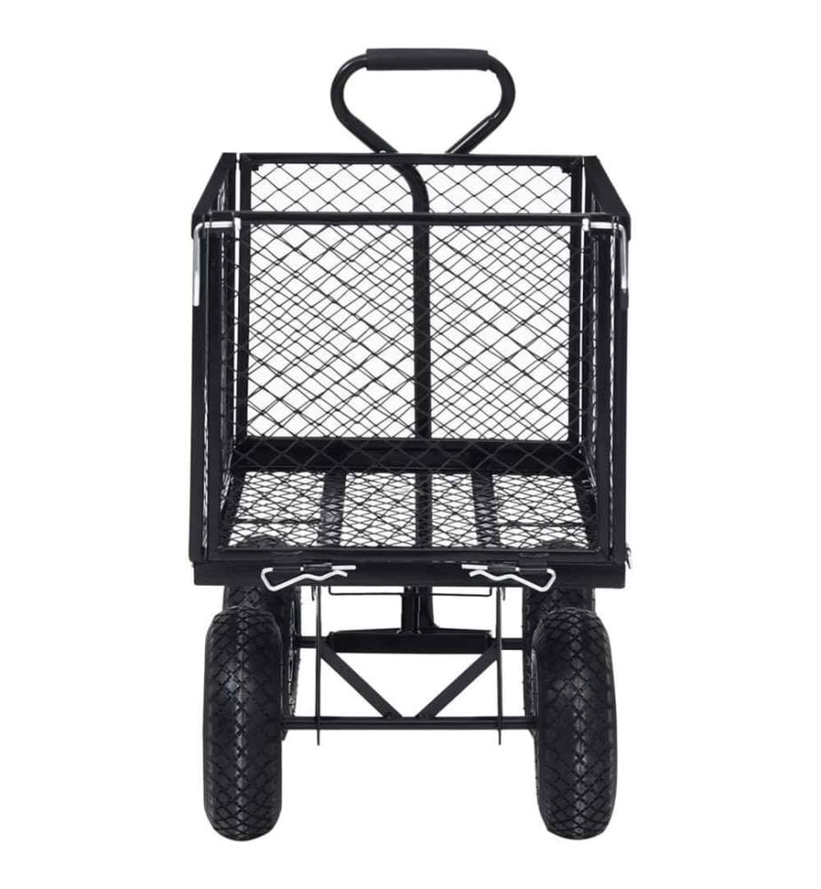 Chariot à main de jardin Noir 350 kg