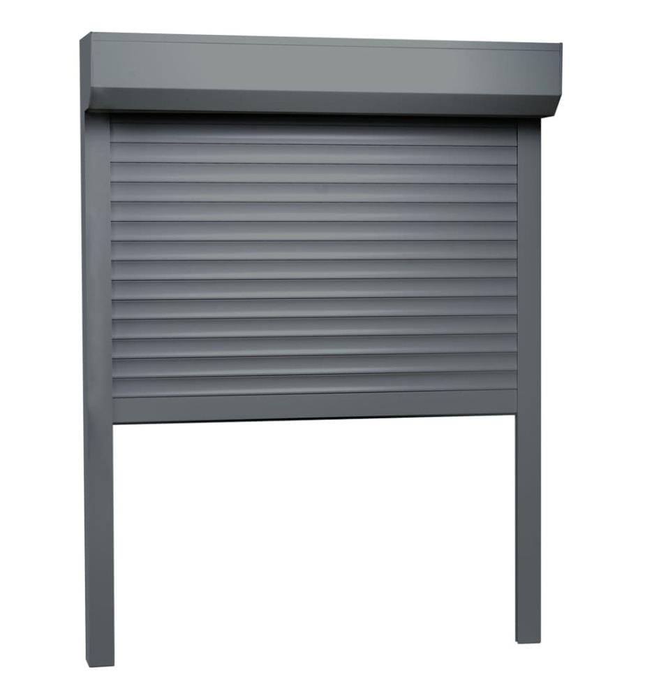 Rollladen Aluminium 120x150 cm Anthrazit