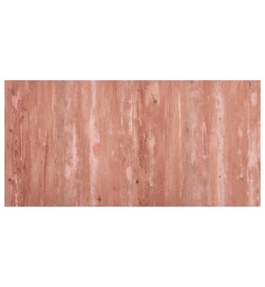 PVC-Fliesen Selbstklebend 55 Stk. 5,11 m² Rot