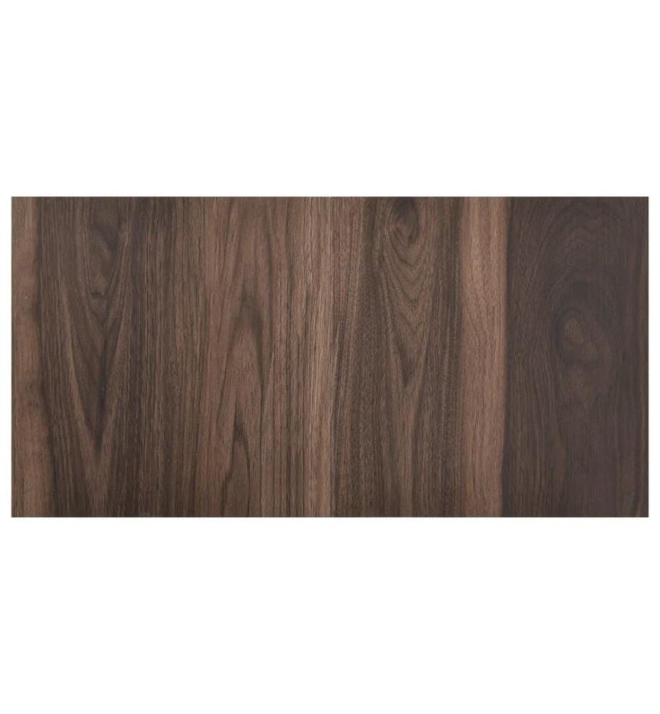 Planches de plancher autoadhésives 20 pcs PVC 1,86 m² Marron