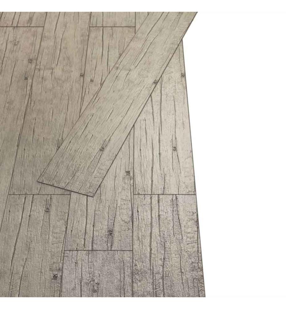 PVC Laminat Dielen Selbstklebend 5,02 m² 2 mm Eiche Gewaschen