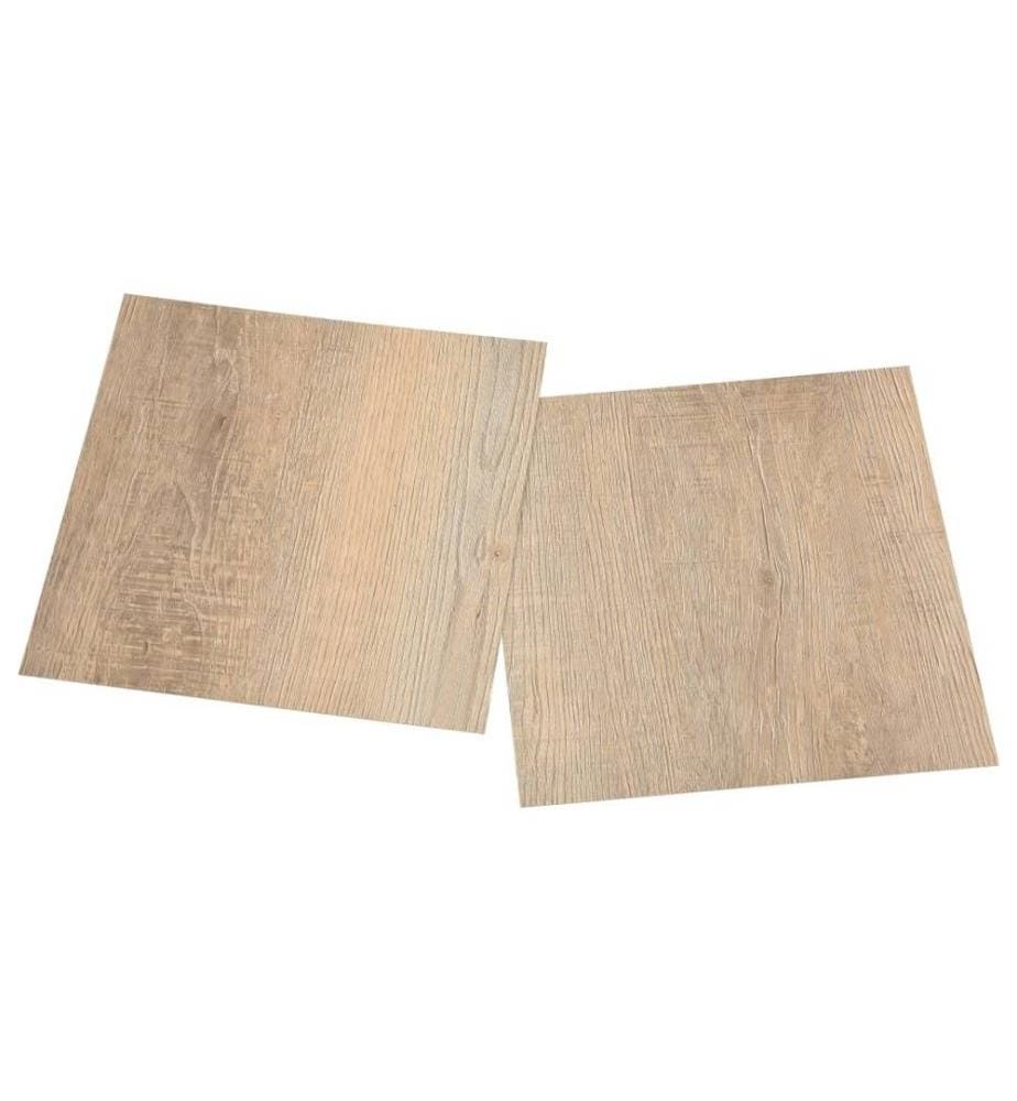 PVC-Fliesen Selbstklebend 20 Stk. 1,86 m² Braun