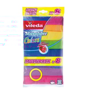 Lavettes Multi-Usages en Microfibres - Pack de 8 Pièces