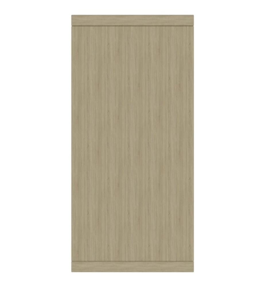 Sideboard Sonoma-Eiche 88x30x65 cm Holzwerkstoff
