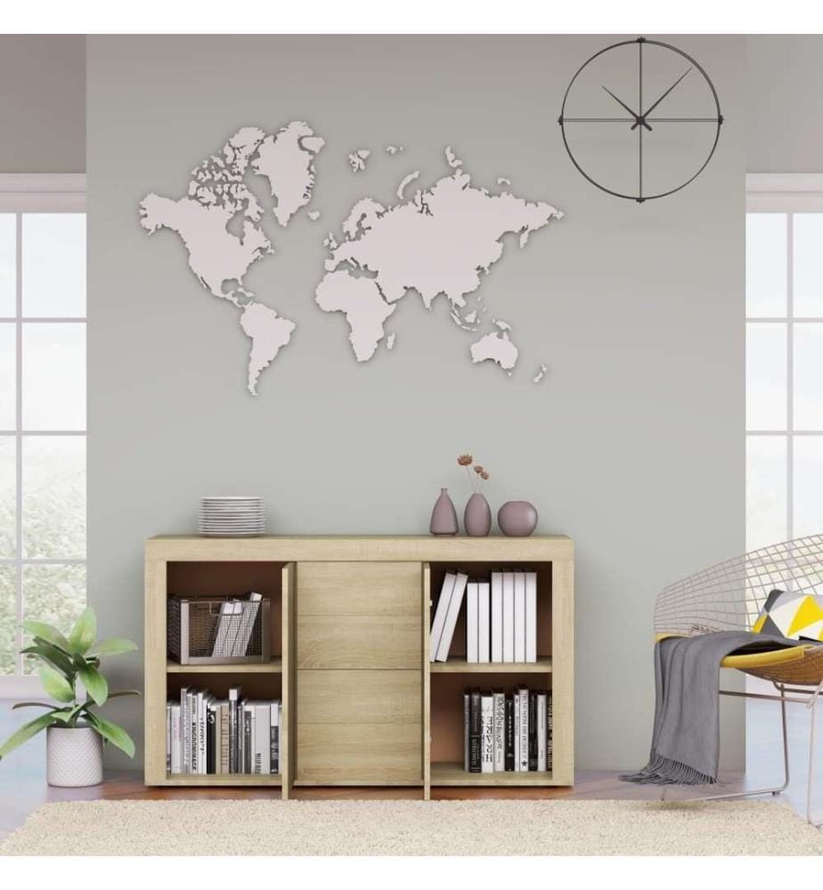 Sideboard Sonoma-Eiche 120x36x69 cm Holzwerkstoff
