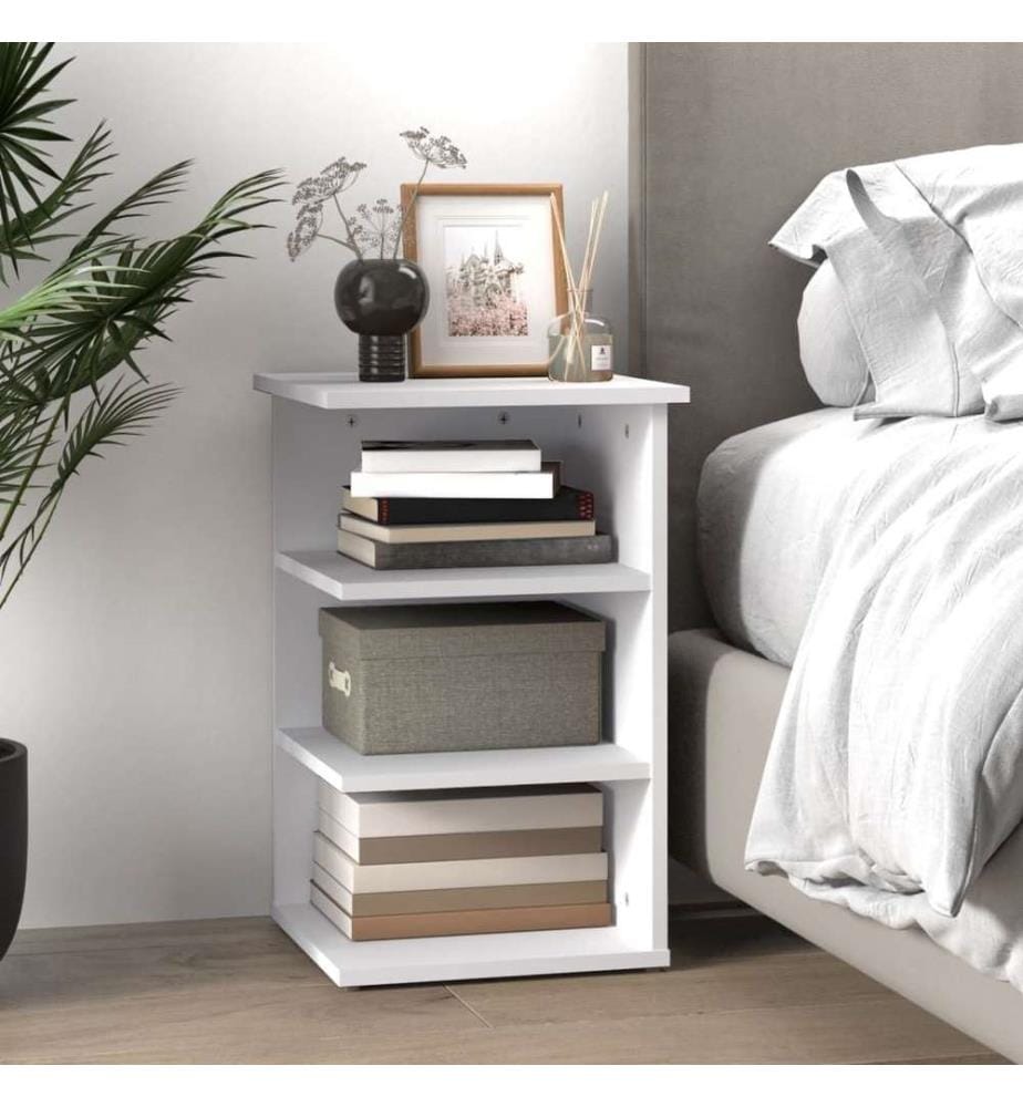 Armoire latérale Blanc 35x35x55 cm Aggloméré