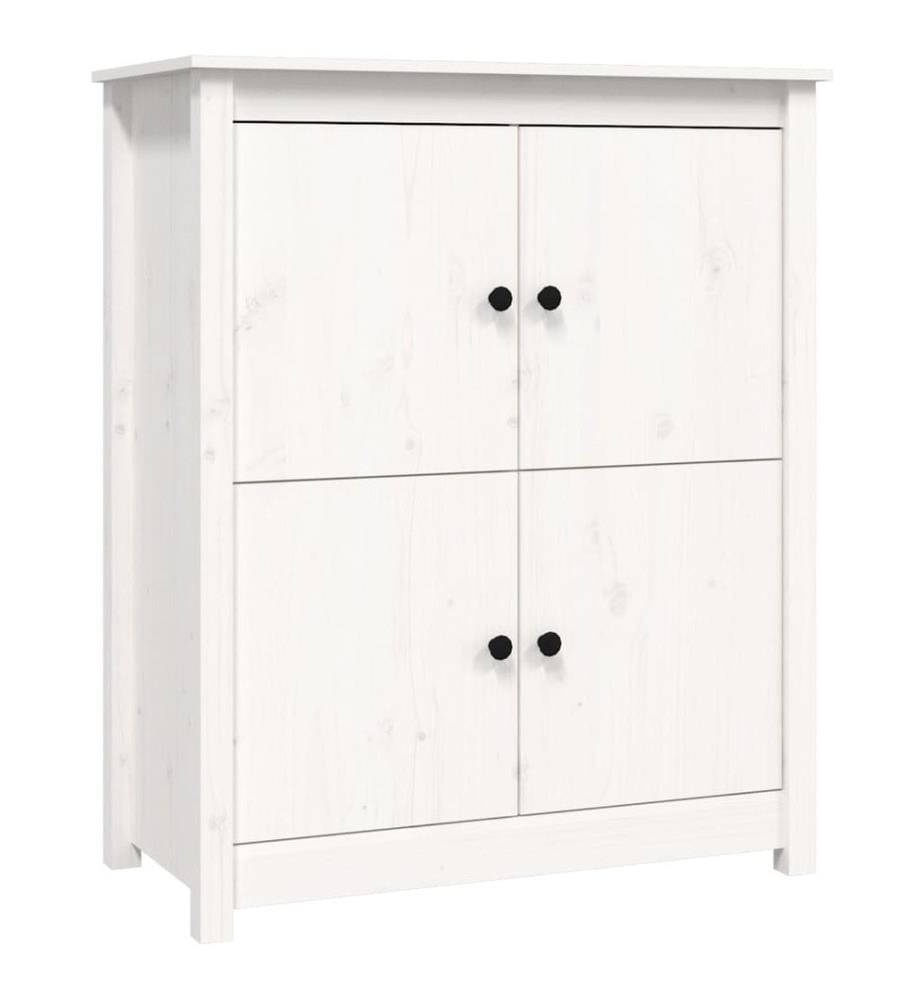 VidaXL Highboard 83x41,5x100cm Massivholz Kiefer | 2 Fächer + 1 Schublade