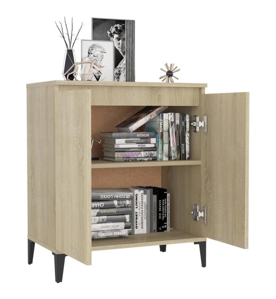 Buffet Chêne sonoma 60x35x70 cm Aggloméré