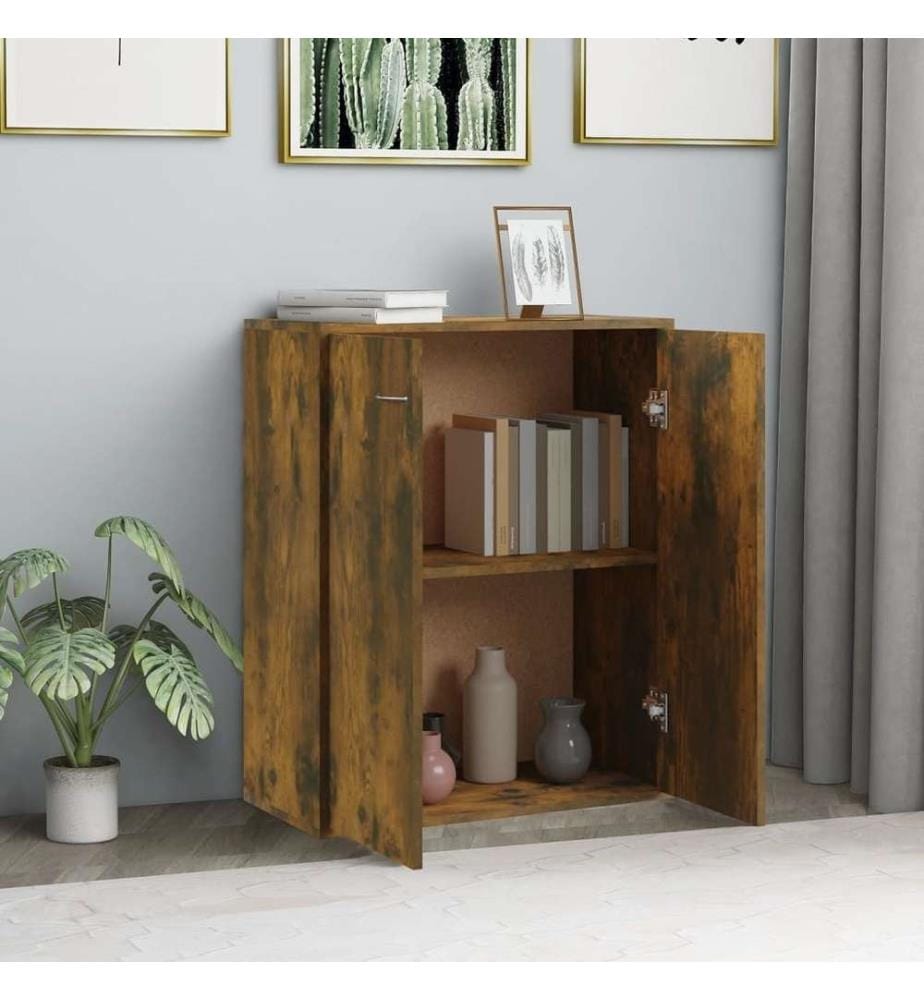 Sideboard Räuchereiche 60x30x75 cm Holzwerkstoff