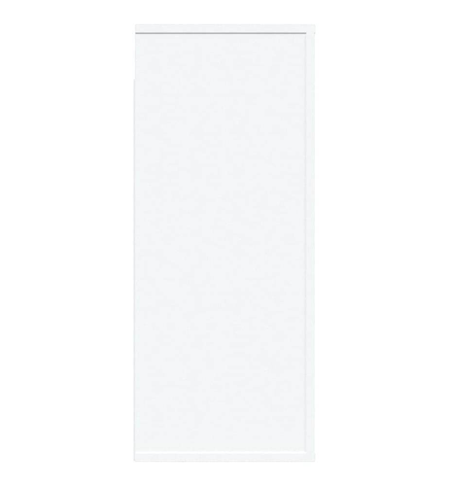 Wandschrank Weiss 80x33x80 cm Holzwerkstoff