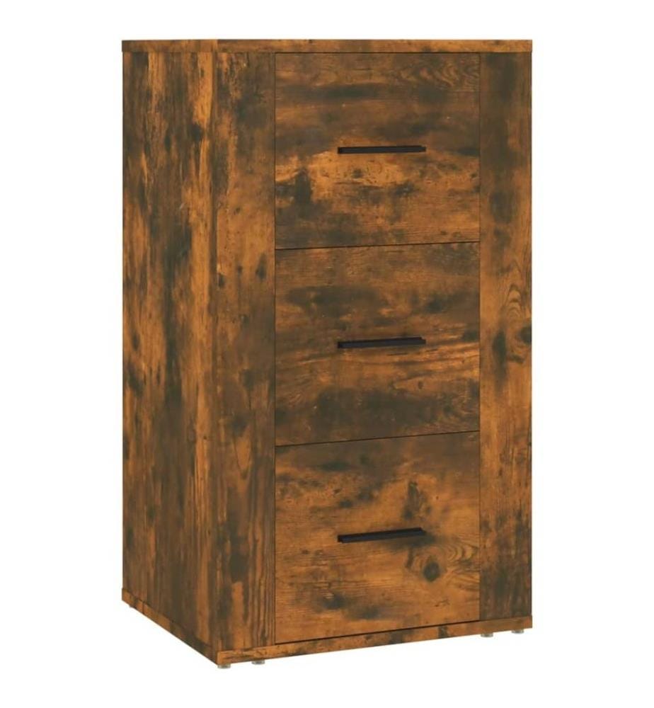 Sideboard Räuchereiche 40x33x70 cm Holzwerkstoff