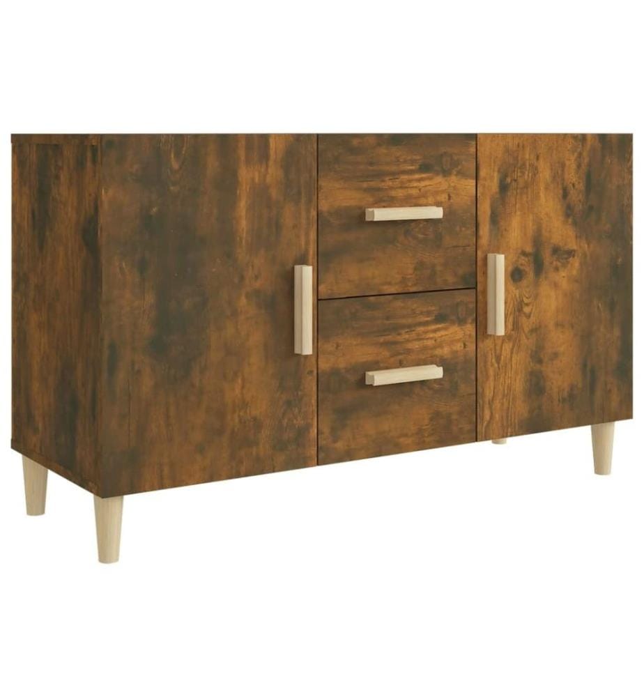 Sideboard Räuchereiche 100x36x60 cm Holzwerkstoff