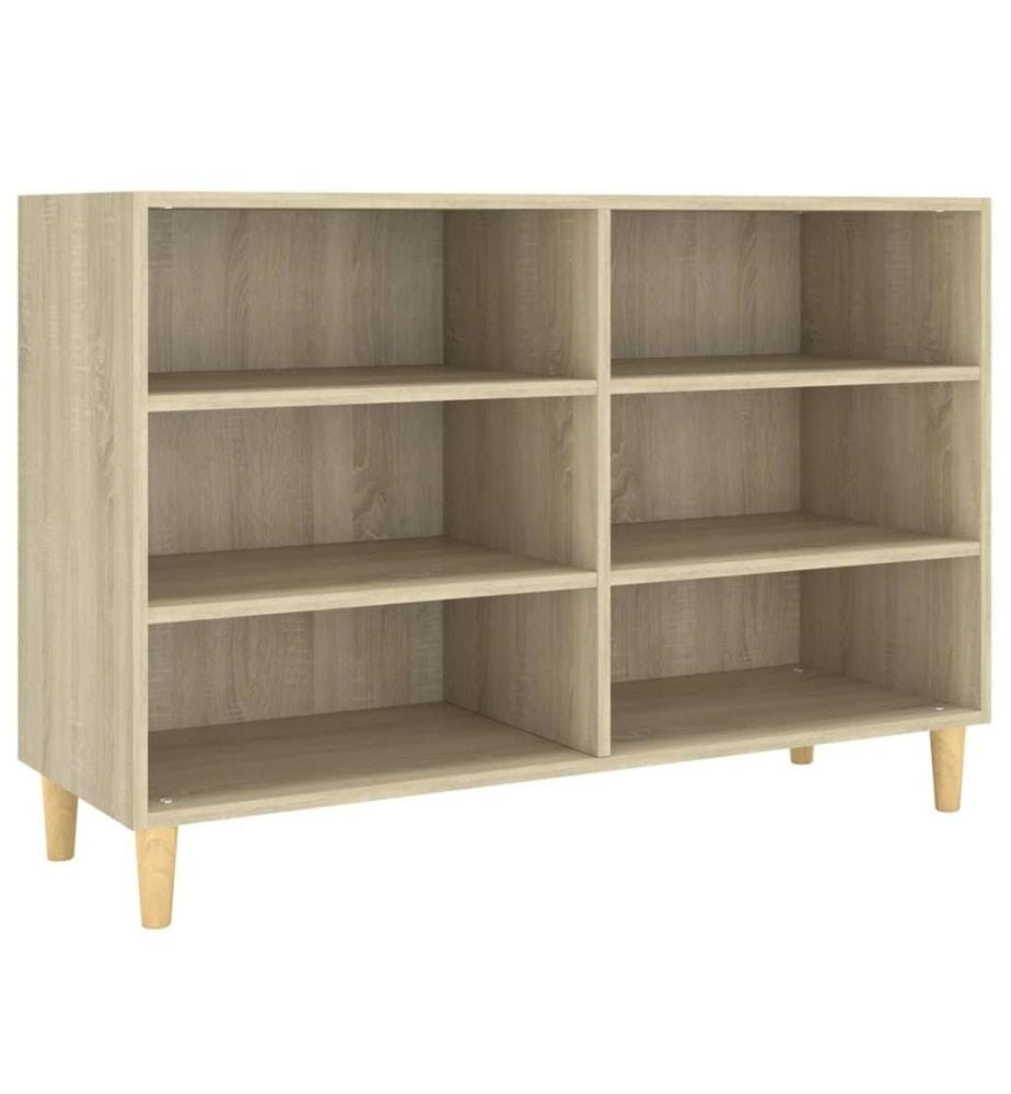 Sideboard Sonoma-Eiche 103,5x35x70 cm Holzwerkstoff