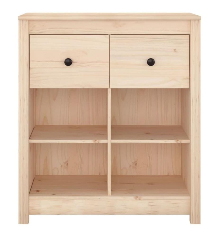 Buffet 70x35x80 cm Bois massif de pin