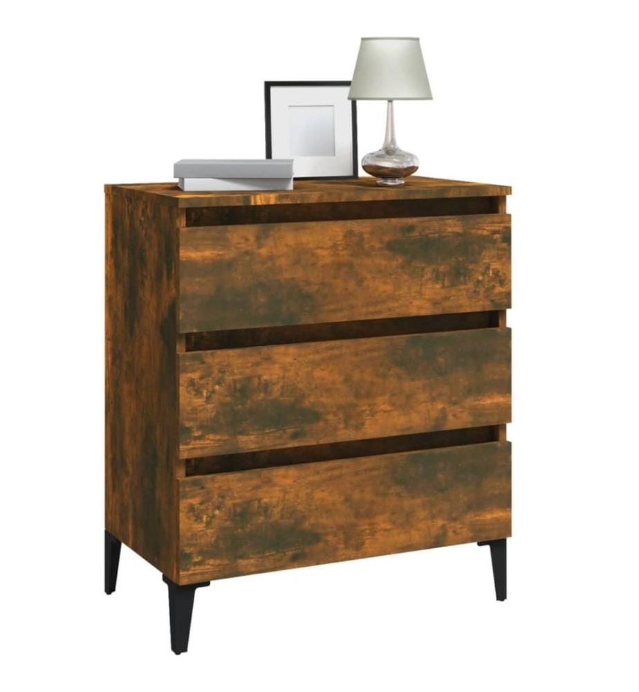 Sideboard Räuchereiche 60x35x69 cm Holzwerkstoff