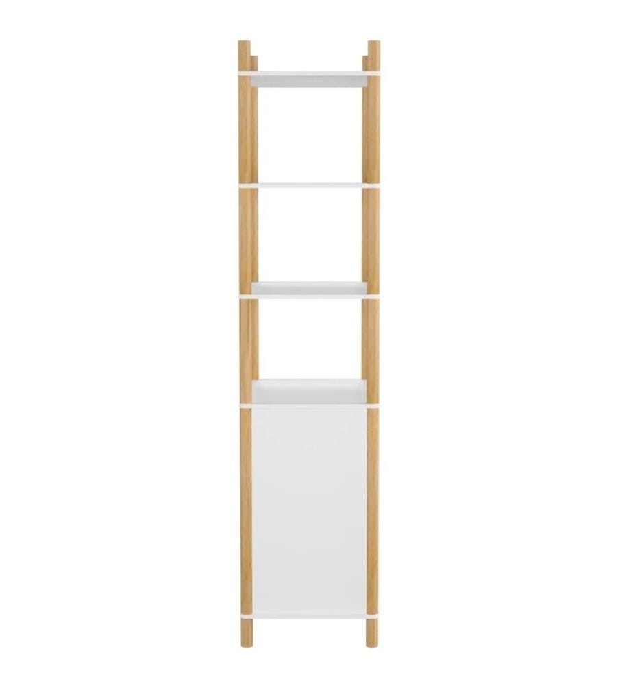 Buffet haut Blanc 60x40x173 cm Bois d'ingénierie