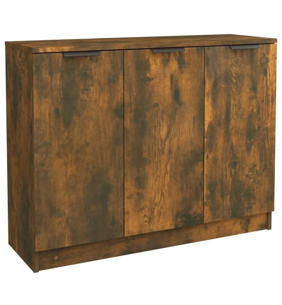 Sideboard Räuchereiche 90,5x30x70 cm Holzwerkstoff