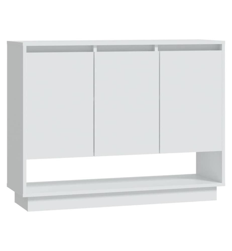 Sideboard Weiss 97x31x75 cm Holzwerkstoff
