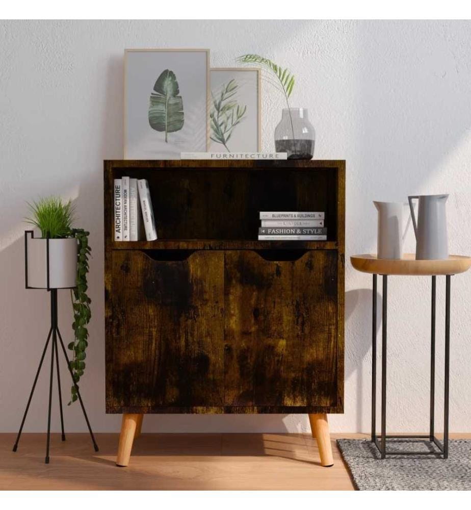 Sideboard Räuchereiche 60x30x72 cm Holzwerkstoff