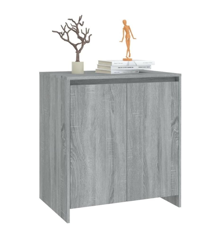 Buffet Sonoma gris 70x41x75 cm Bois d'ingénierie