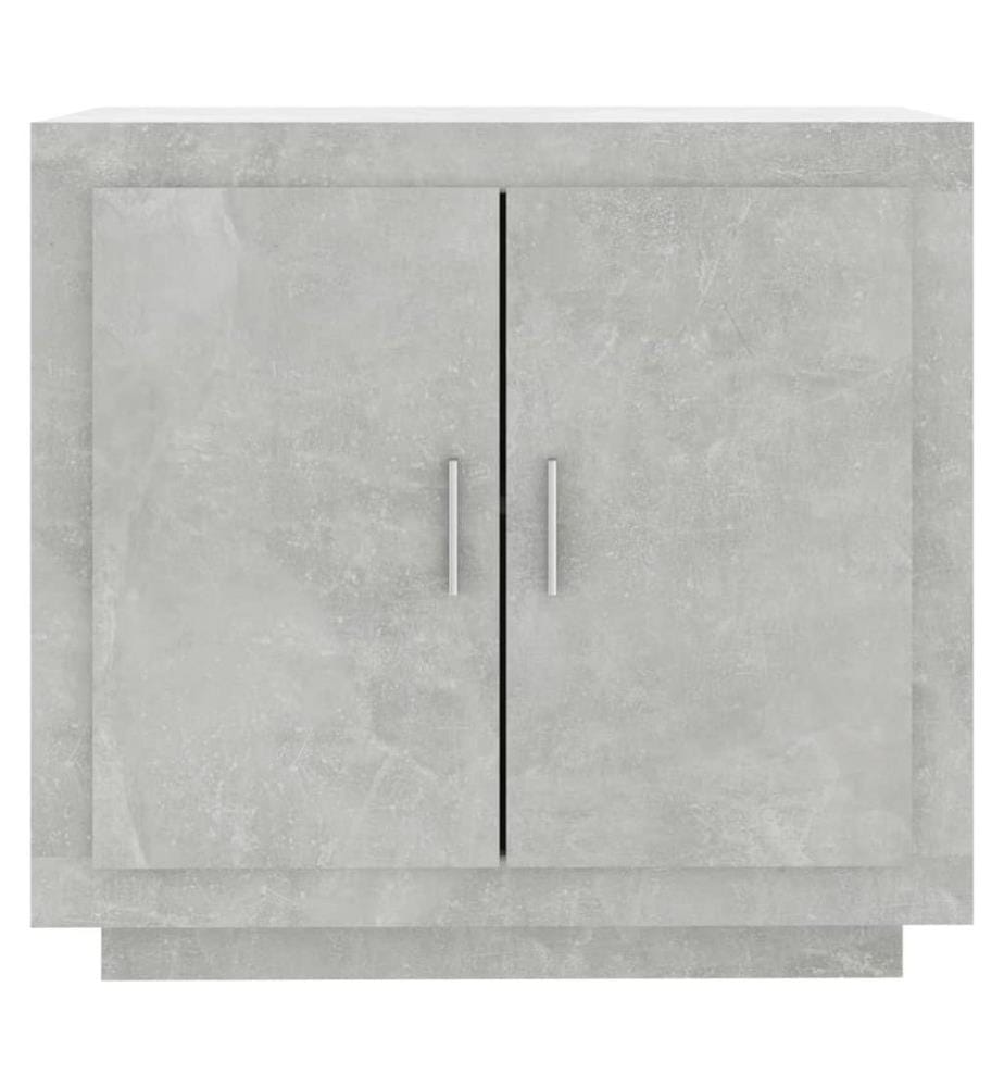 Sideboard Betongrau 80x40x75 cm Holzwerkstoff