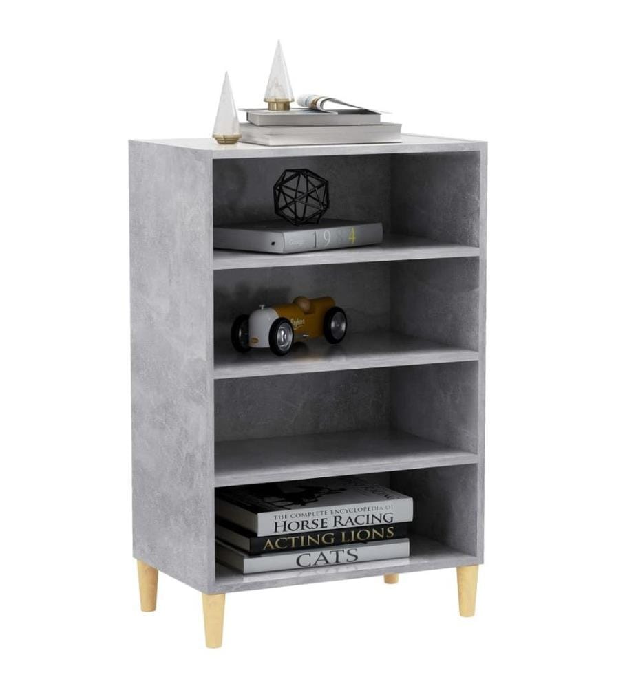 Sideboard Betongrau 57x35x90 cm Holzwerkstoff