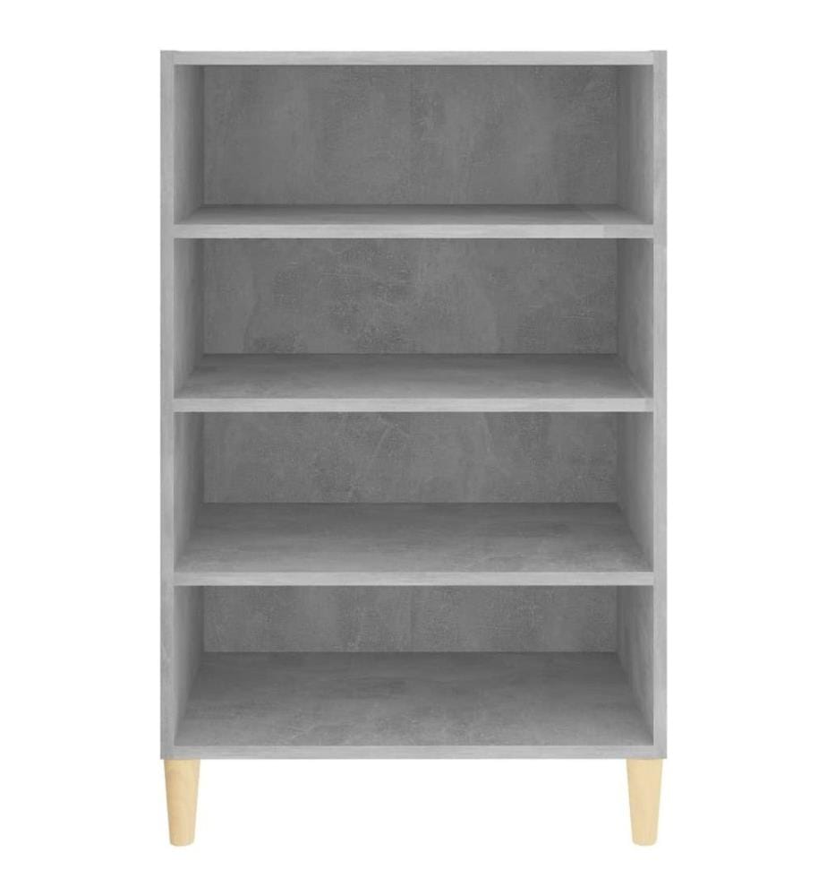 Sideboard Betongrau 57x35x90 cm Holzwerkstoff