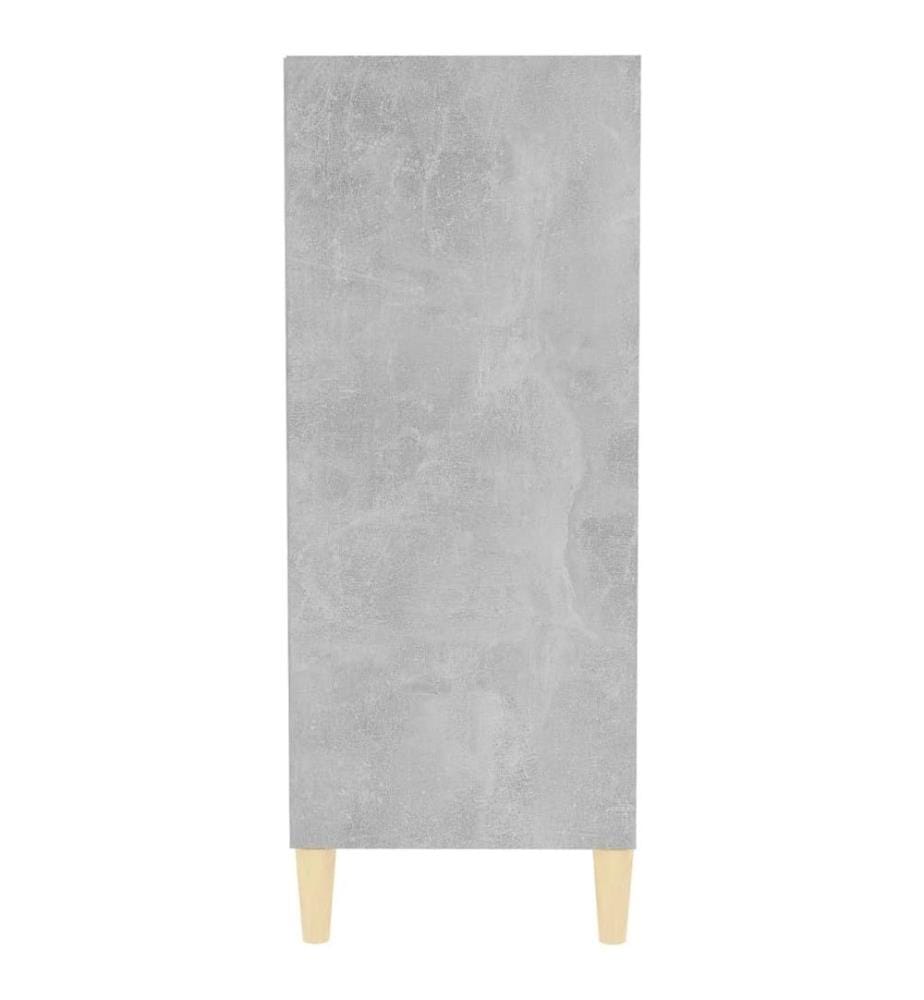Sideboard Betongrau 57x35x90 cm Holzwerkstoff