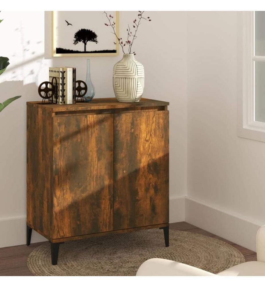Sideboard Räuchereiche 60x35x70 cm Holzwerkstoff