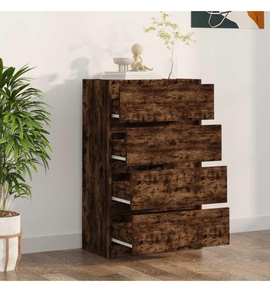 Sideboard Räuchereiche 60x35x98,5 cm Holzwerkstoff