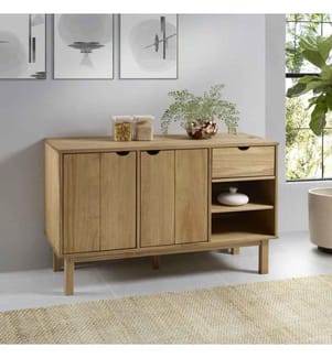 Buffet OTTA 114x43x73,5 cm Bois massif de pin