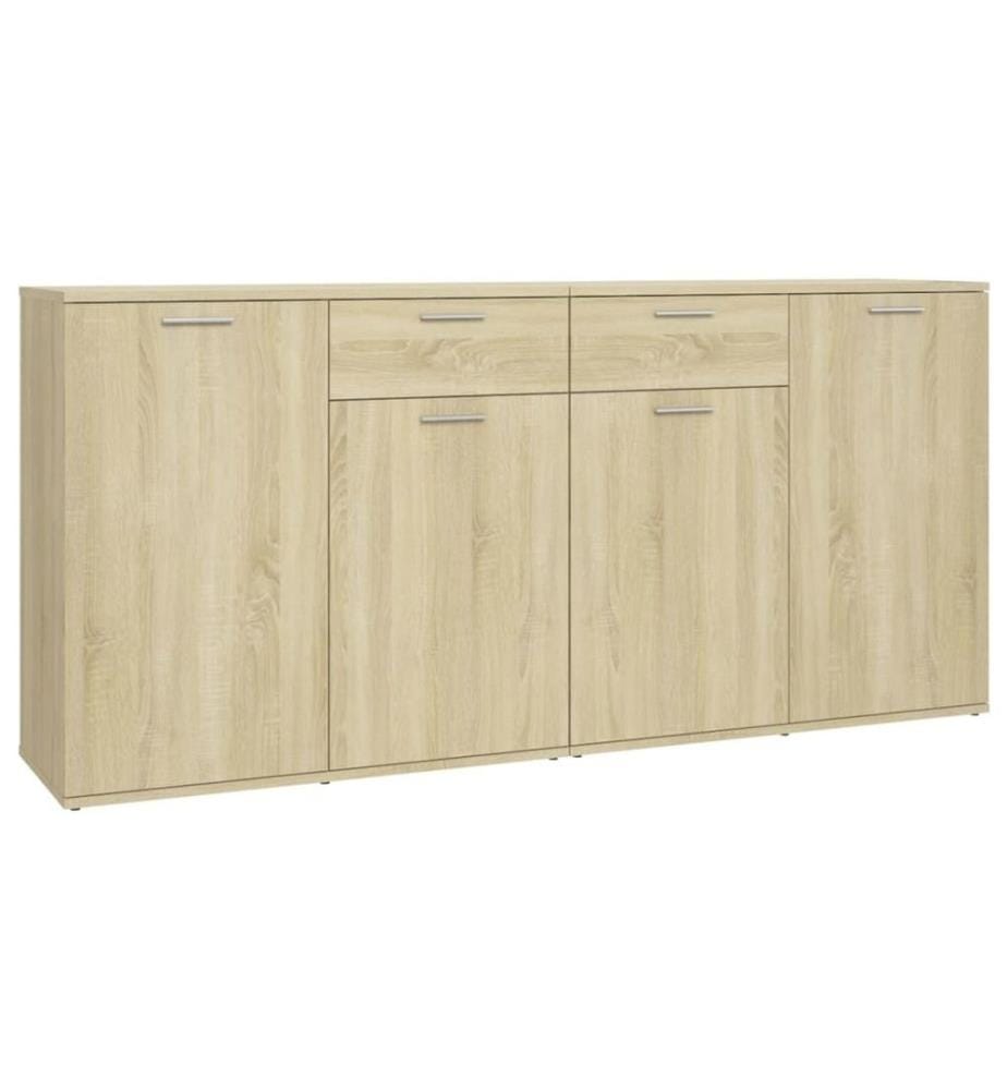 Sideboard Sonoma-Eiche 160x36x75 cm Holzwerkstoff