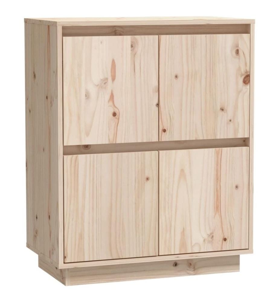 Sideboard 60x34x75 cm Massivholz Kiefer