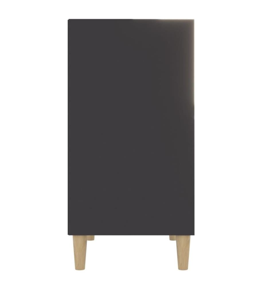 Sideboard Grau 57x35x70 cm Holzwerkstoff