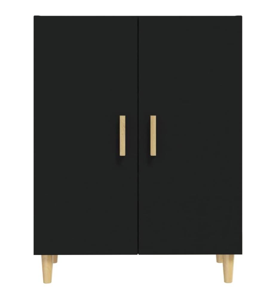 Sideboard Schwarz 70x34x90 cm Holzwerkstoff