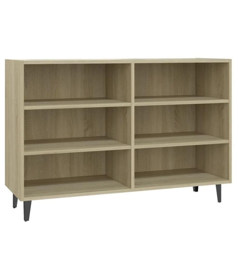Sideboard Sonoma-Eiche 103,5x35x70 cm Holzwerkstoff