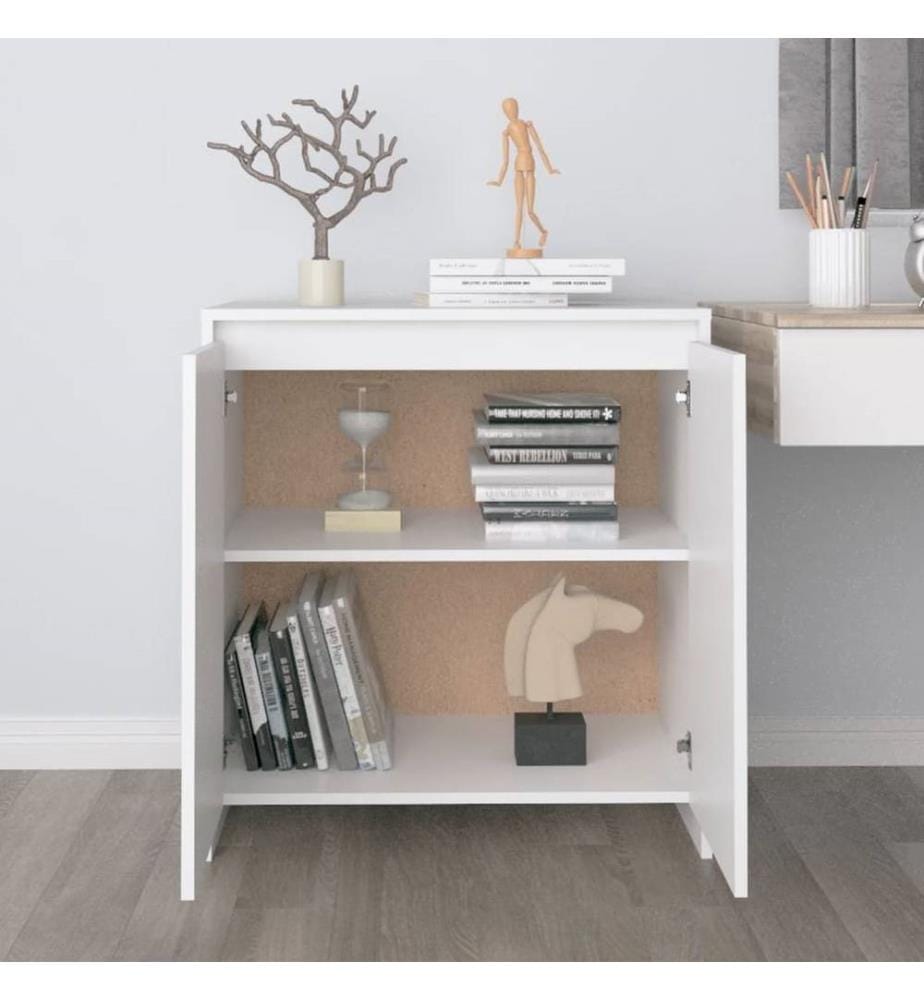 Sideboard Weiss 70x41x75 cm Holzwerkstoff