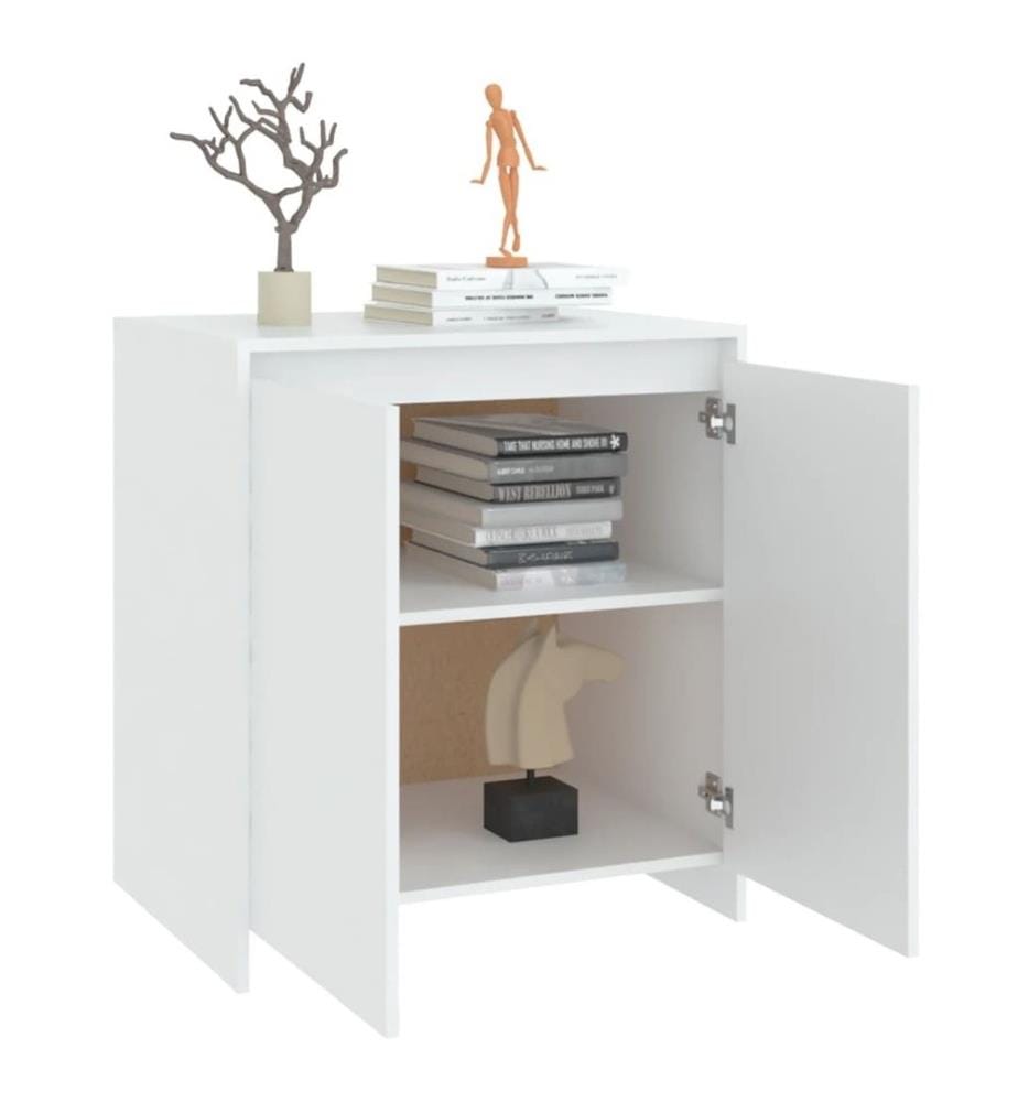 Sideboard Weiss 70x41x75 cm Holzwerkstoff