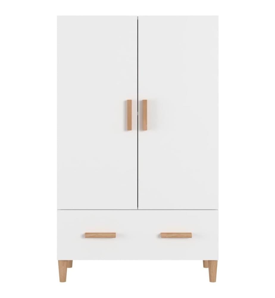 Highboard Weiss 70x31x115 cm Holzwerkstoff