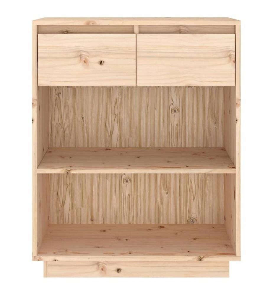 Armoire console 60x34x75 cm Bois de pin solide