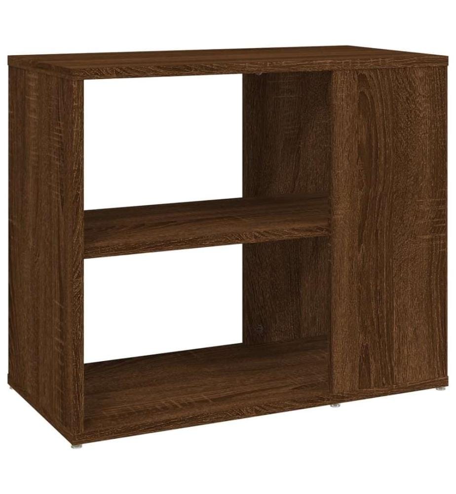 Beistelltisch Braun Eichen-Optik 60x30x50 cm Holzwerkstoff