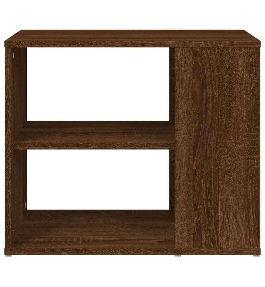 Beistelltisch Braun Eichen-Optik 60x30x50 cm Holzwerkstoff