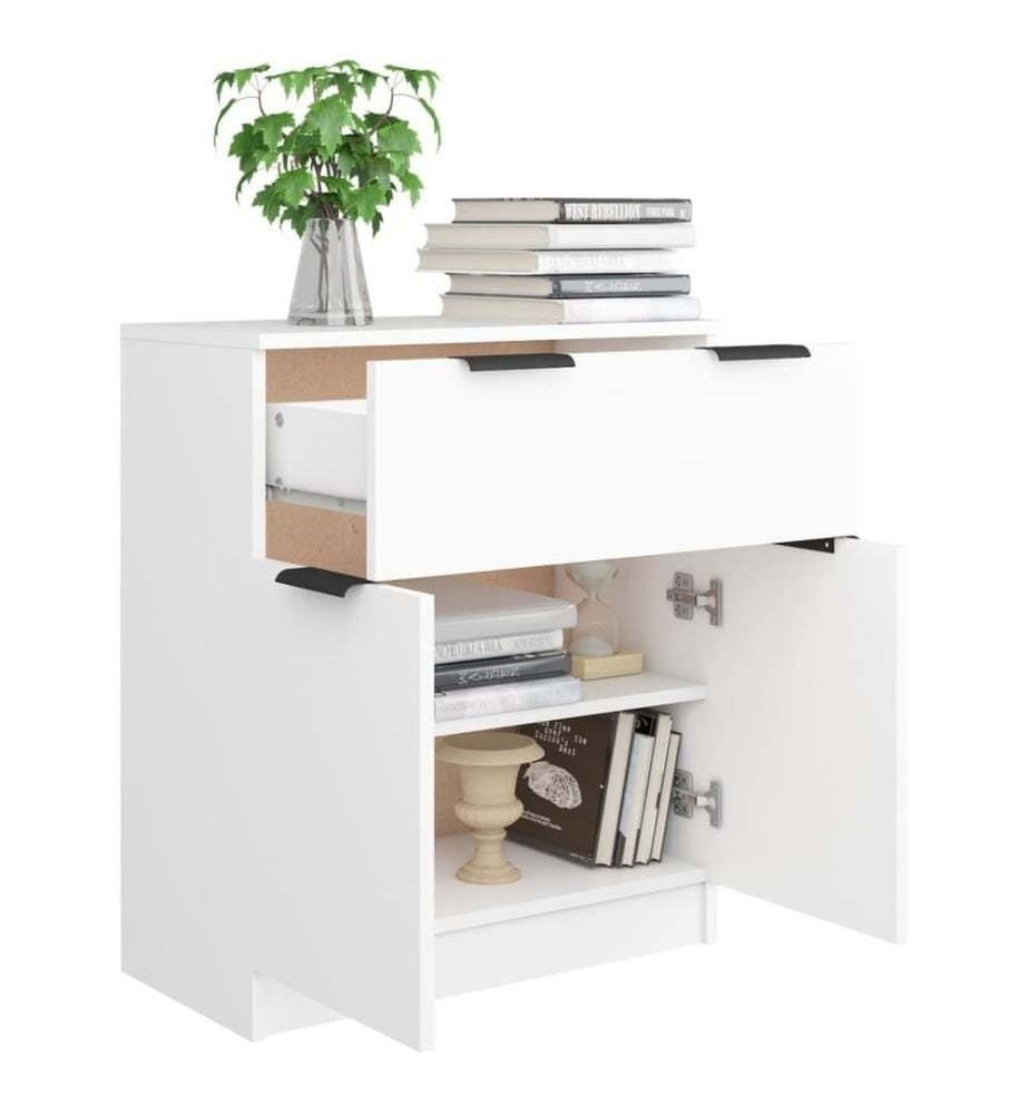 Sideboard Weiss 60x30x70 cm Holzwerkstoff