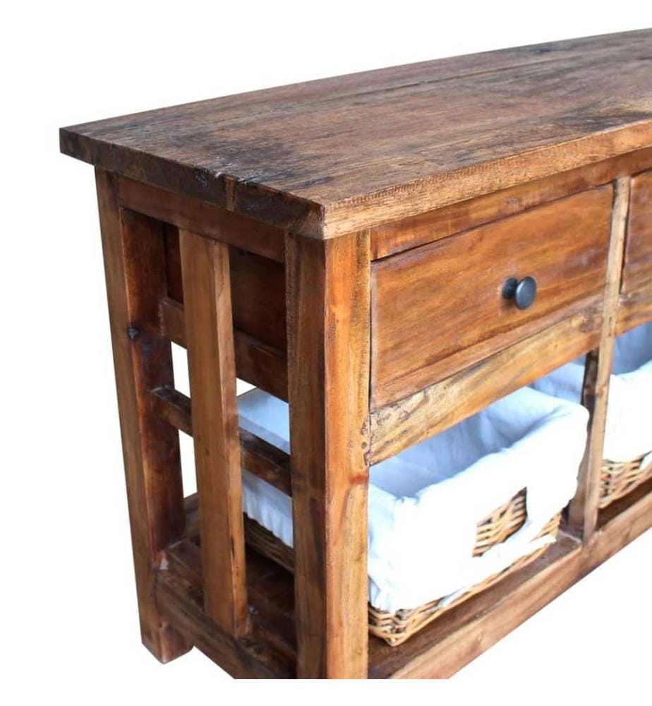 Sideboard Altholz Massiv 100 x 30 x 50 cm