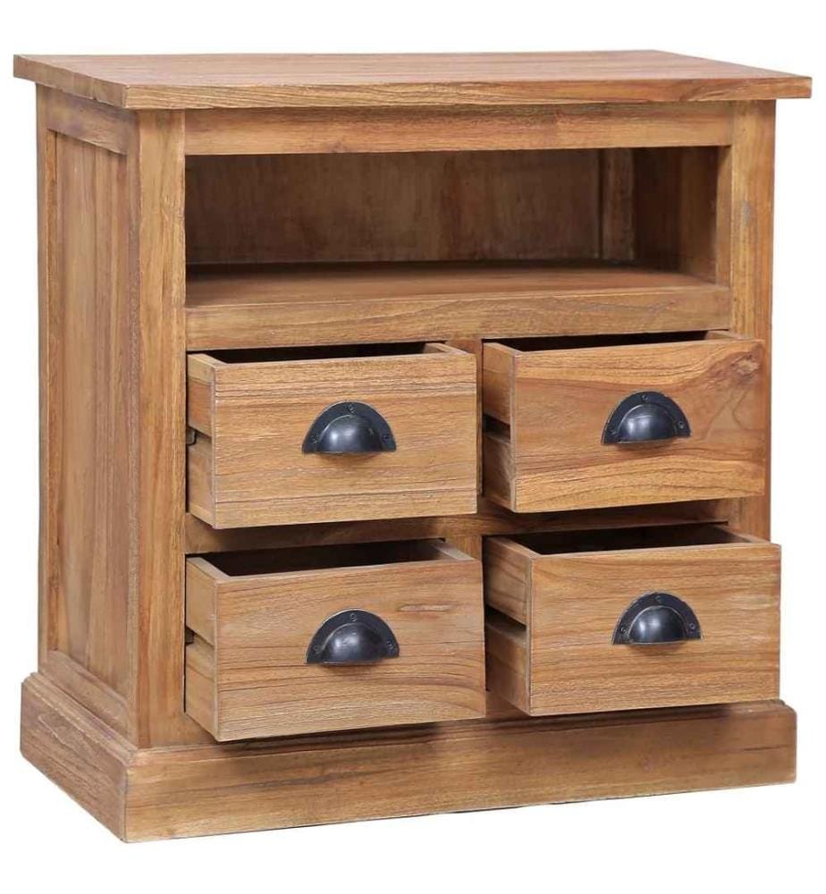 Armoire latérale 60 x 30 x 60 cm Teck solide