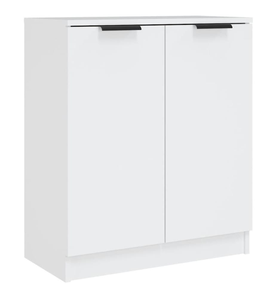 Sideboards 2 Stk. Weiss 60x30x70 cm Holzwerkstoff