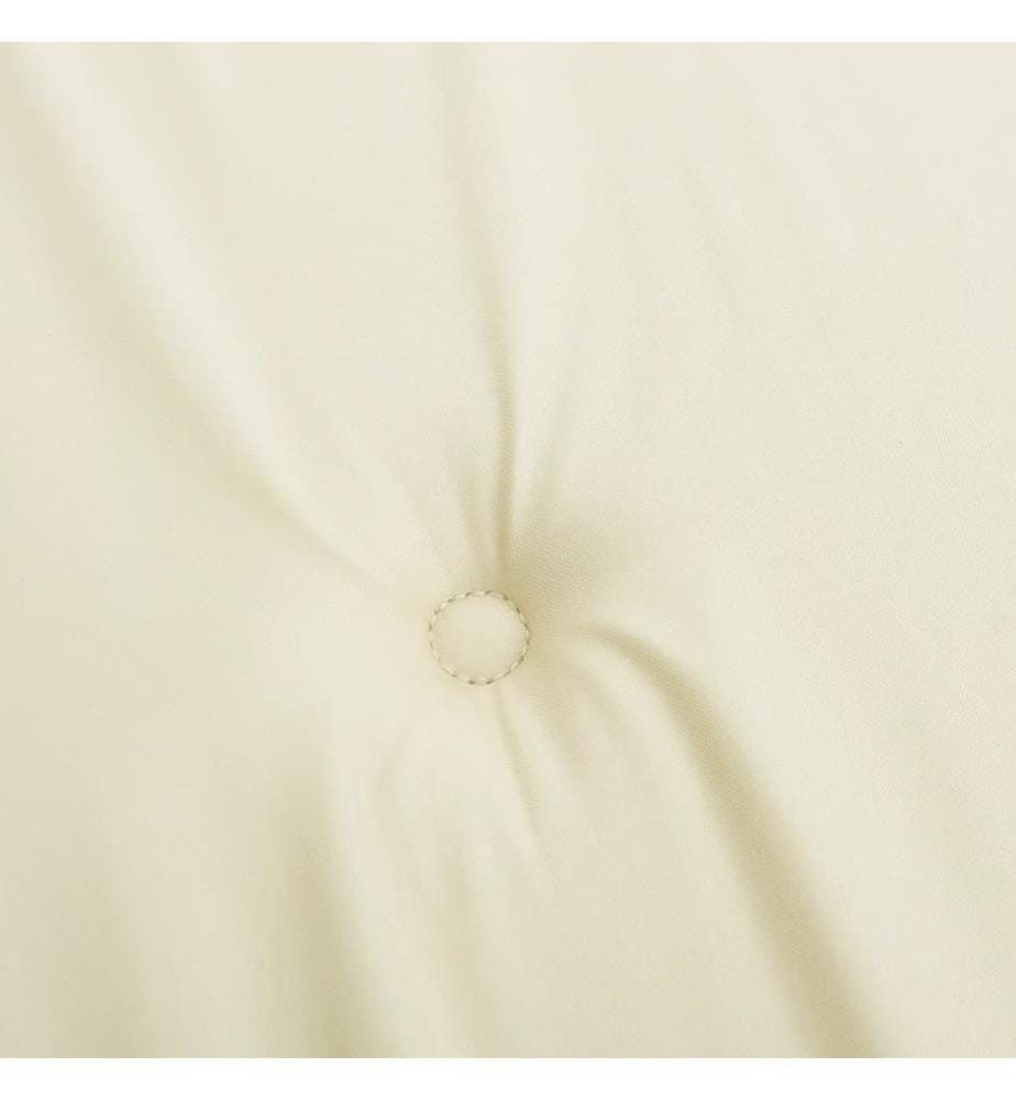 Gartenbank-Auflage Creme 180x50x3 cm Oxford-Gewebe