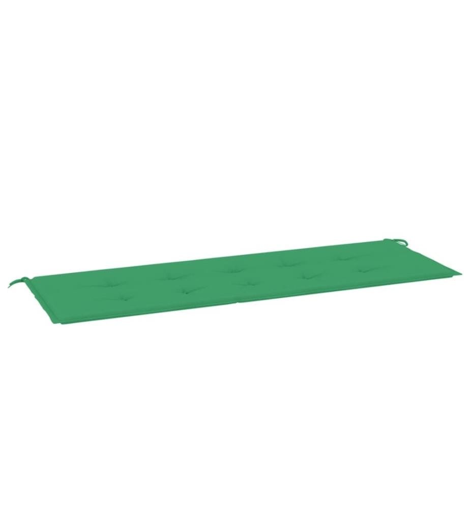 Gartenbank-Auflage Grün 150x50x3 cm Oxford-Gewebe